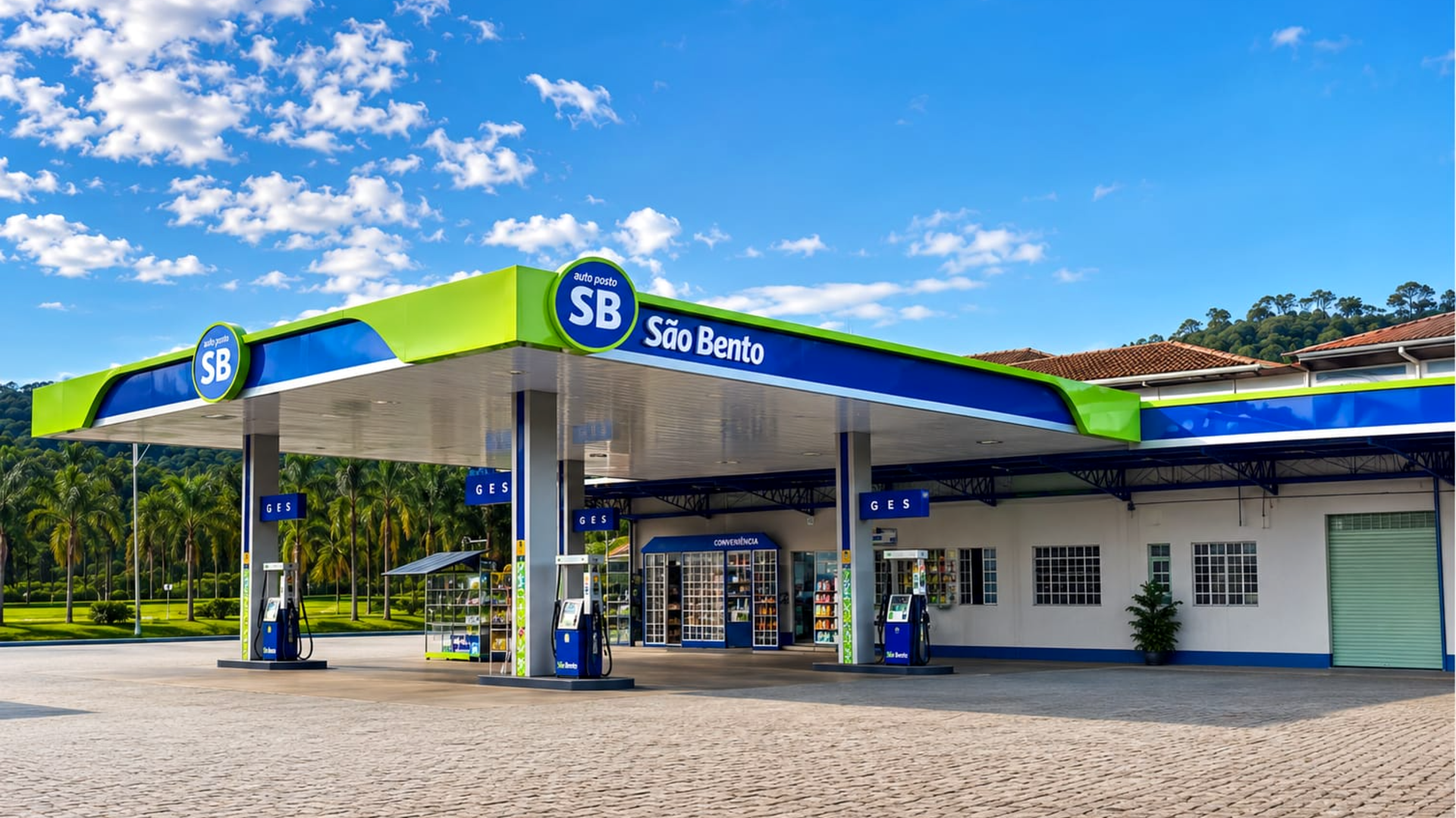 Posto padronizado completo